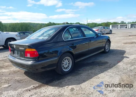 1998 BMW 528I из США, поврежденный, VIN WBADD6322WBW44390